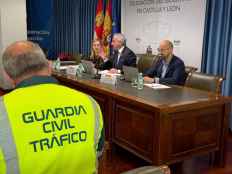 La mortalidad en carretera en Castilla y León disminuyo en 2025, con 107 fallecidos