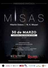 Concierto de la JOSS y la Federación de Coros de Navarra en concatedral de Soria