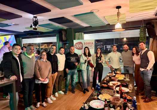 AJE Soria refuerza su red empresarial con encuentro de networking entre socios