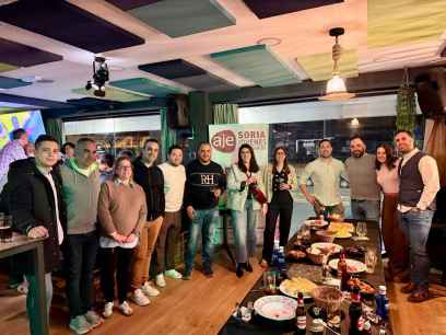 AJE Soria refuerza su red empresarial con encuentro de networking entre socios