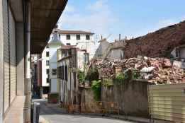 Patrimonio conoce anteproyecto para recuperar muralla de Soria en Palacio de Alcántara