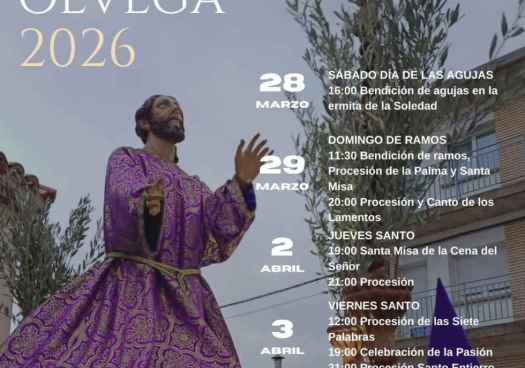 Ólvega abre el programa de su Semana Santa