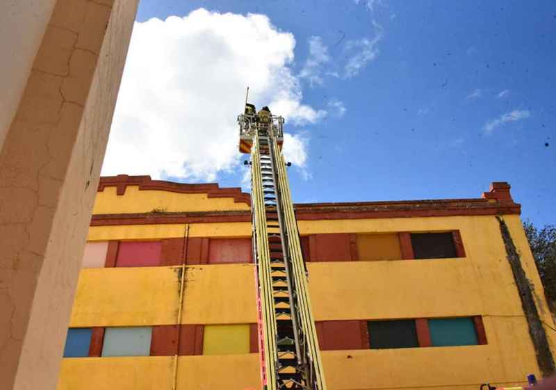 Las rachas de viento provocan varias incidencias en Soria