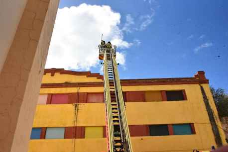 Las rachas de viento provocan varias incidencias en Soria