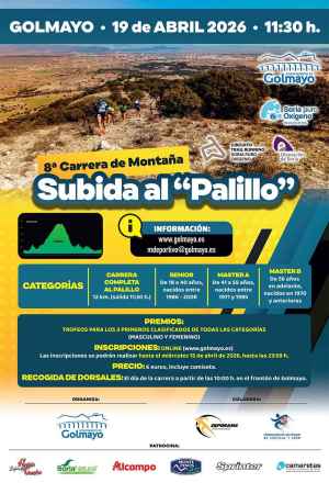 "La Subida al Palillo", de Golmayo, cierra inscripciones este miércoles