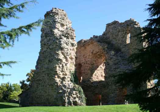Cortado el acceso principal al parque del Castillo, de Soria