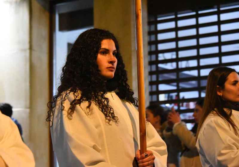 Procesión del Cristo de la Cena en el Lunes Santo de Soria
