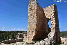 El torreón del foso de Calatañazor, perdido en gran parte de su volumen original