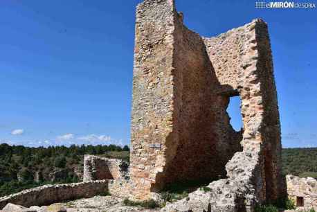El torreón del foso de Calatañazor, perdido en gran parte de su volumen original
