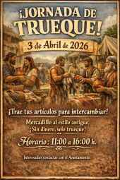 Mercadillo de trueque y torneo de futbolín, en Muriel Viejo el Viernes Santo