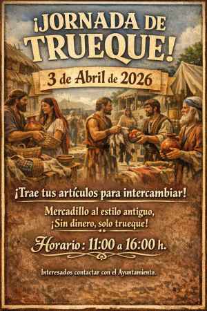 Mercadillo de trueque y torneo de futbolín, en Muriel Viejo el Viernes Santo