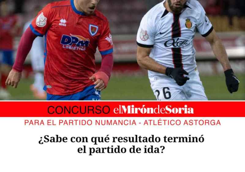 Gana dos entradas para ver el Numancia - Atlético Astorga