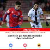Gana dos entradas para ver el Numancia - Atlético Astorga