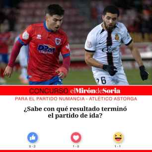 Gana dos entradas para ver el Numancia - Atlético Astorga