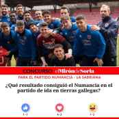 Gana dos entradas para ver el Numancia - La Sarriana