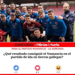 Gana dos entradas para ver el Numancia - La Sarriana