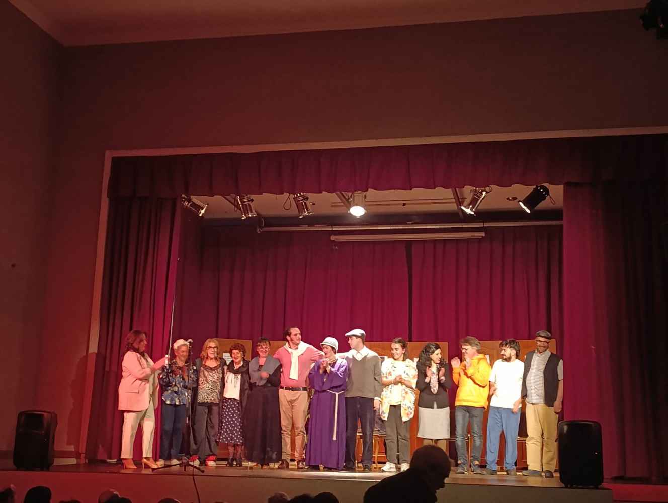 Ágreda responde a representación de sainetes solidarios, con fines solidarios