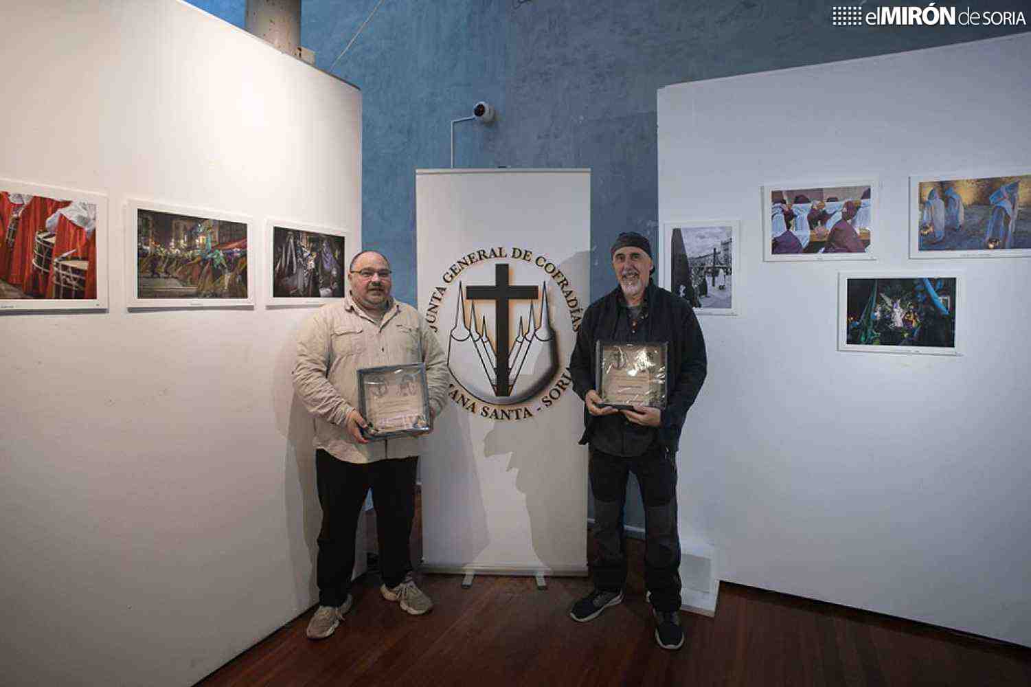 Lafuente y Muñoz Brieva recogen premios de concurso fotográfico de Semana Santa de Soria