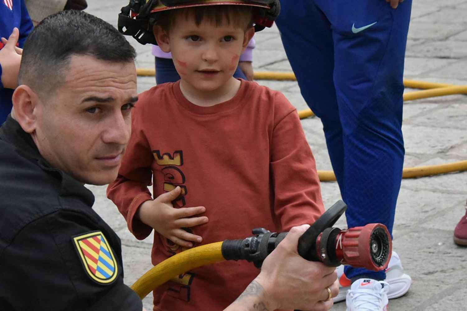 La Unidad Militar de Emergencias (UME) muestra sus medios y vehículos en Soria