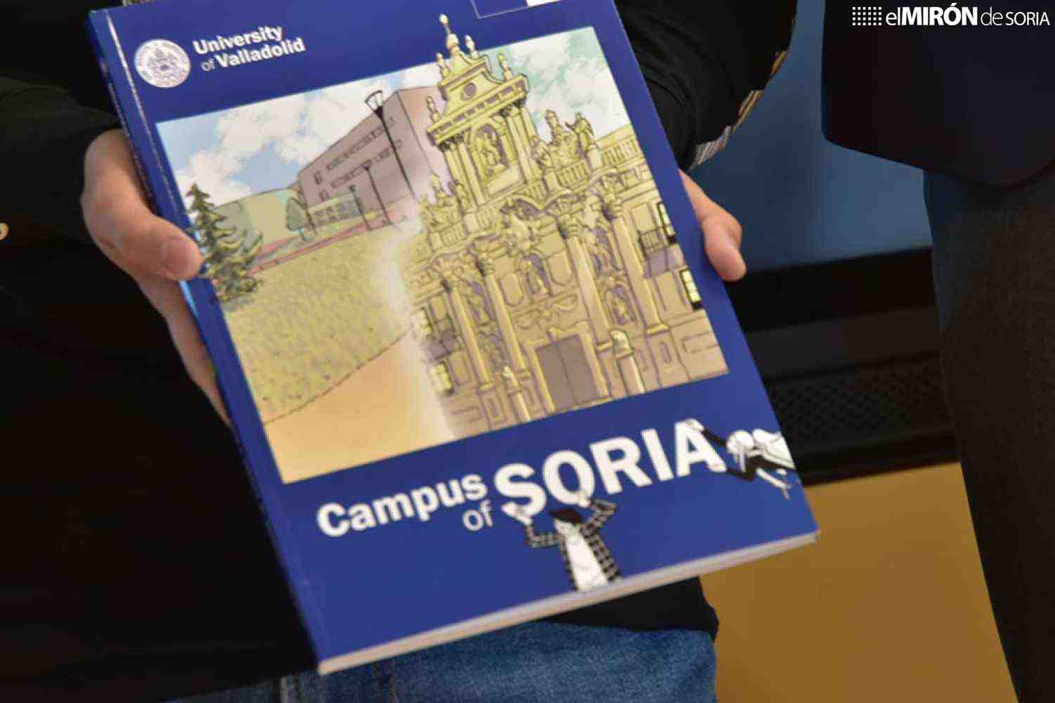 Un cómic recorre la historia del Campus de Soria