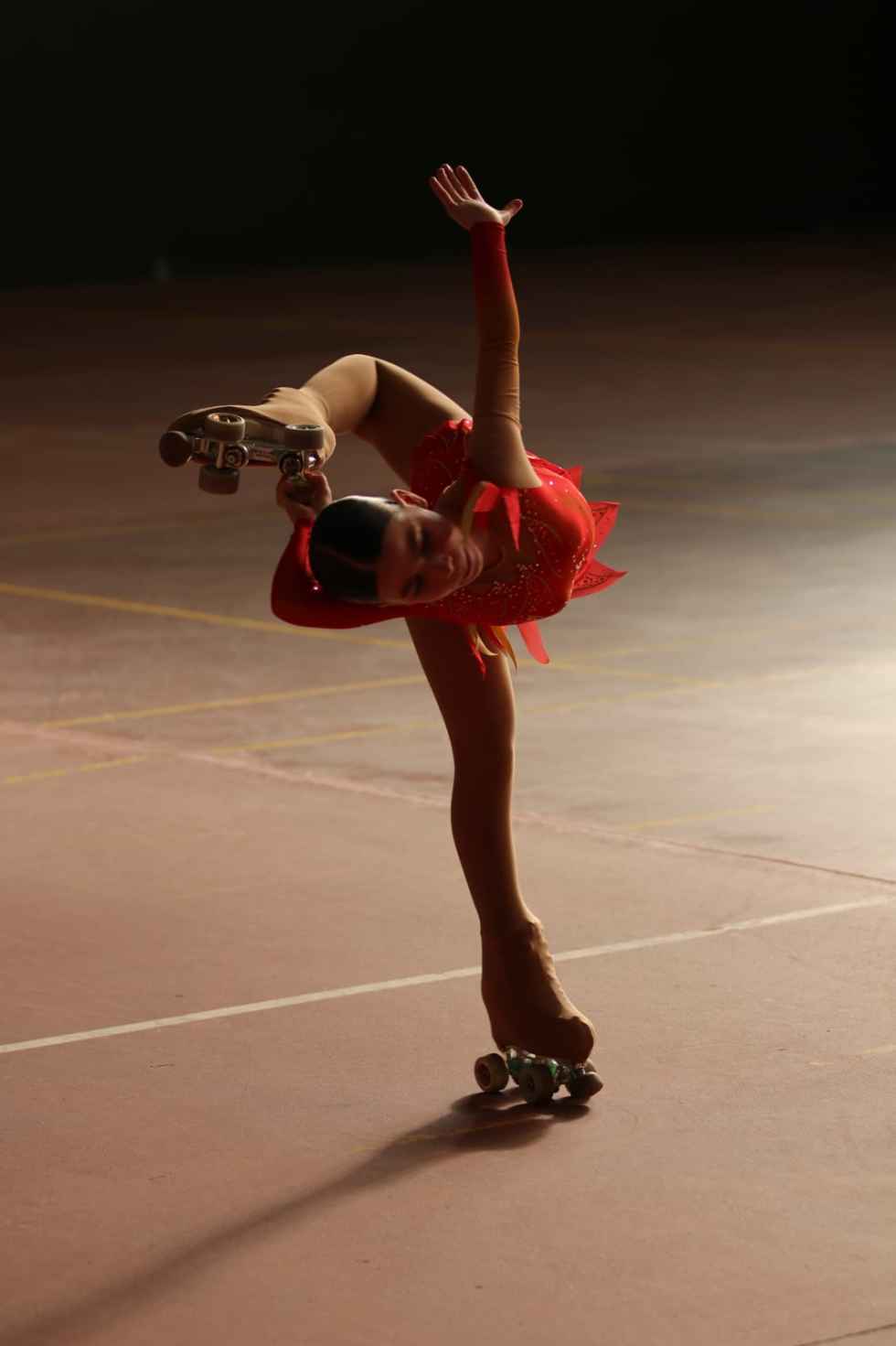La patinadora Clara Álvaro Andrés, desde Soria a la Copa del Mundo