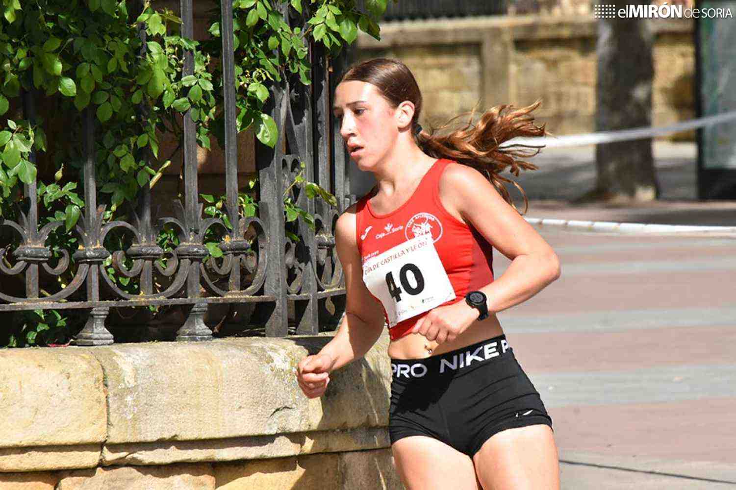 Ganadores de carrera popular en Soria del Día de la Comunidad