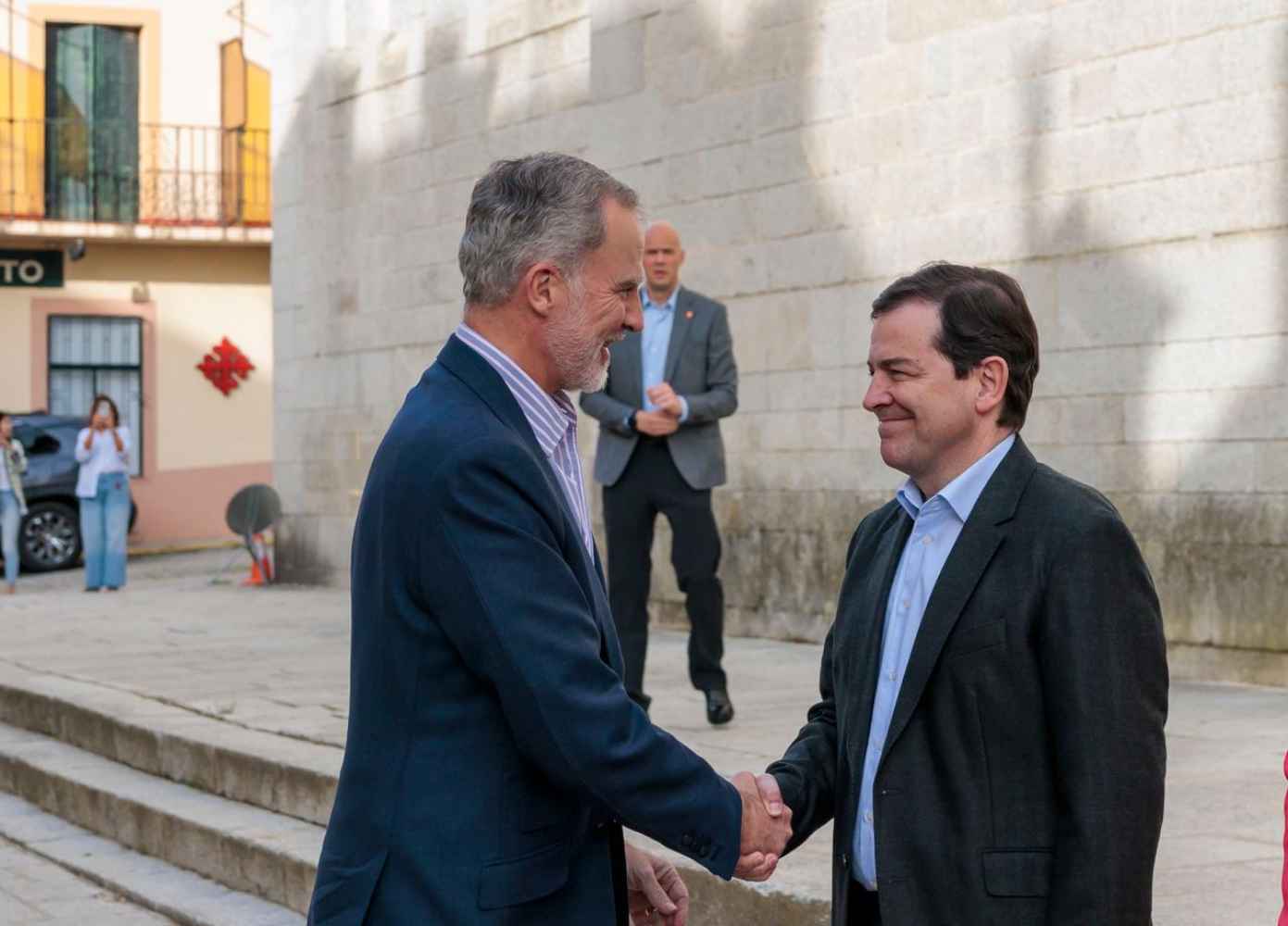 Mañueco asiste a reunión del Comité Internacional de Aspen Institute junto a S.M. el Rey