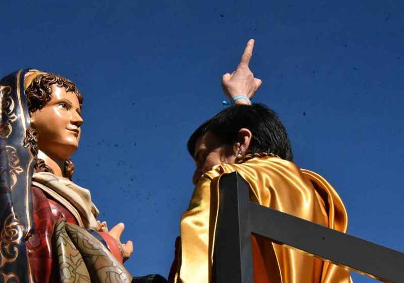 Encuentro de Jesús Resucitado y de la Virgen de la Alegría, en Soria