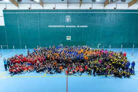 Ágreda cierra con éxito la vigésima edición de la "fiesta" del balonmano