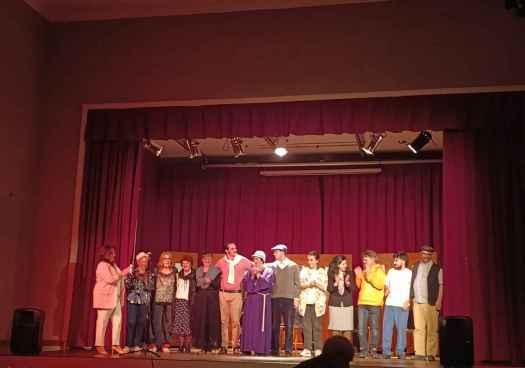 Ágreda responde a representación de sainetes solidarios, con fines solidarios