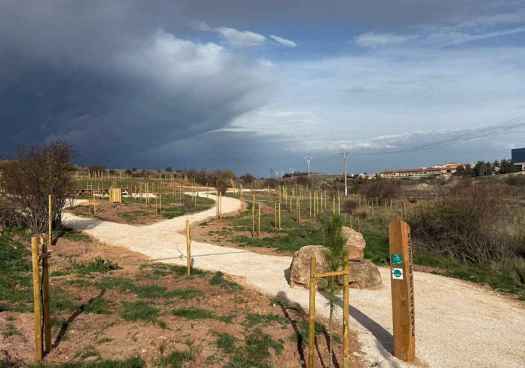 Parque geológico de Las Casas, en Soria