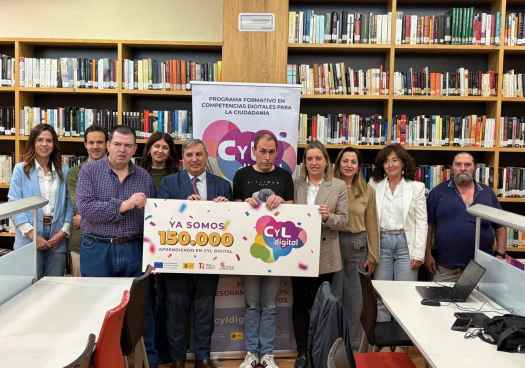 El programa Cyl Digital supera los 150.000 usuarios presenciales en su red de centros