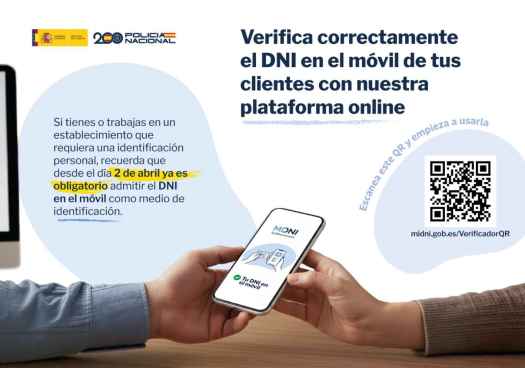 La aplicación MiDNI permite a ciudadanos identificarse con garantía de Policía Nacional