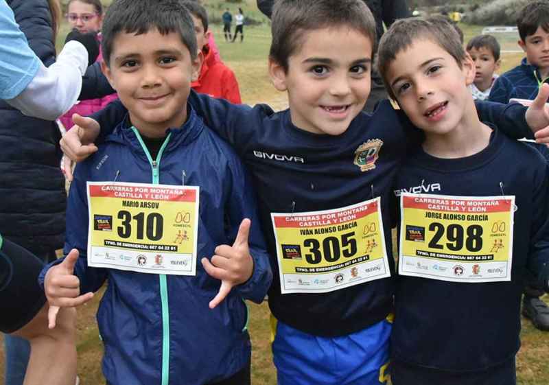 Arganza Trail: los más pequeños participan en Corremontes