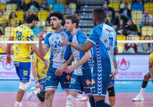 Los celestes entran con buen pie en fase por el título de Superliga