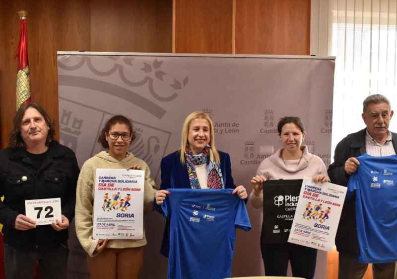 Chambao, Los Trócolos, marchas y carreras solidarias, en el Día de la Comunidad en Soria