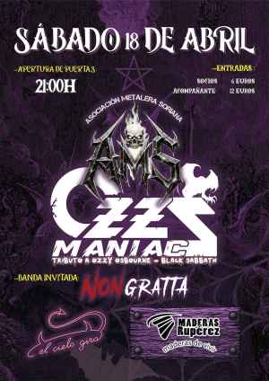 La Asociación Metalera Soriana organiza concierto en la nave del Cielo Gira