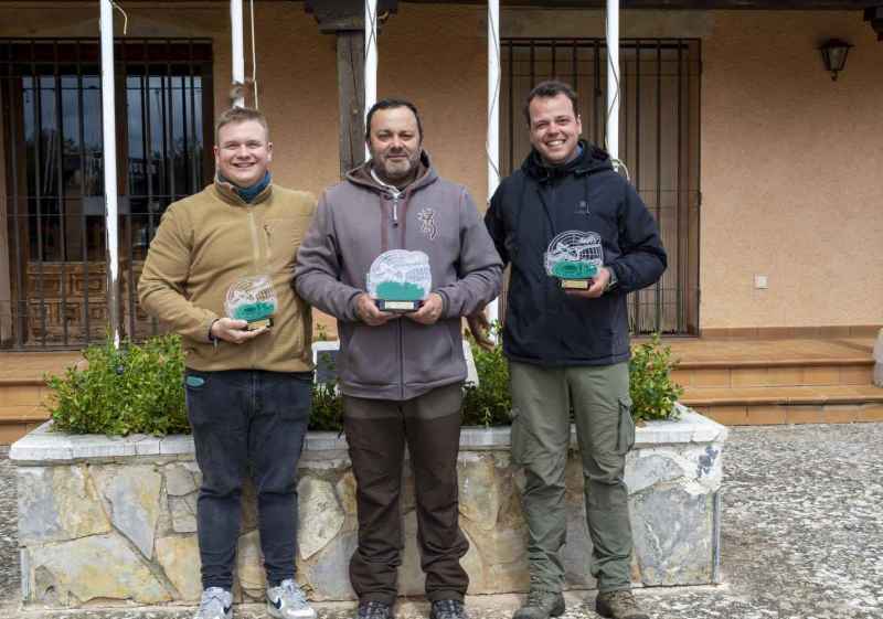 Ganadores del Campeonato provincial de "Recorridos de Caza"