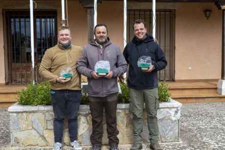 Ganadores del Campeonato provincial de "Recorridos de Caza"