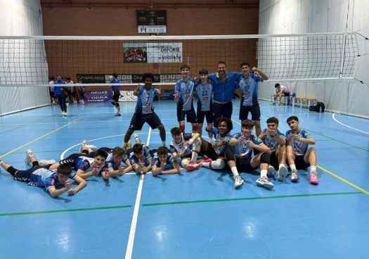 El Río Duero Vóley consigue su cuarto título regional junior consecutivo