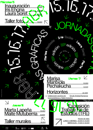 La XXVI edición de las Jornadas Gráficas, en clave femenina y con otras disciplinas