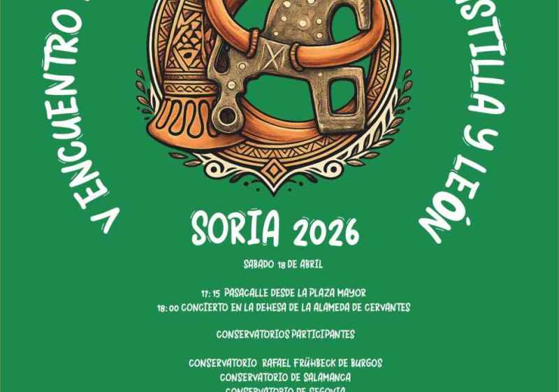 El Conservatorio de Soria acoge V Encuentro de Bandas Elementales de Castilla y León