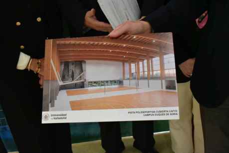 El polideportivo del Campus de Soria iniciará este año sus obras 