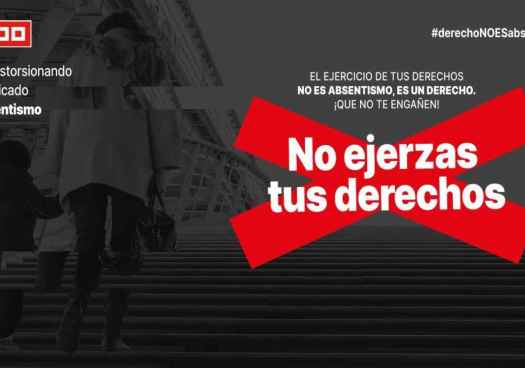 CCOO vuelve a recordar a patronal que salud y trabajo son dos derechos constitucionales