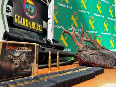 Tres detenidos por caza furtiva de corzos en varios cotos de Soria