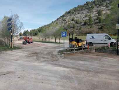 El acceso principal para vehículos a La Fuentona, cortado hasta el 22 de abril
