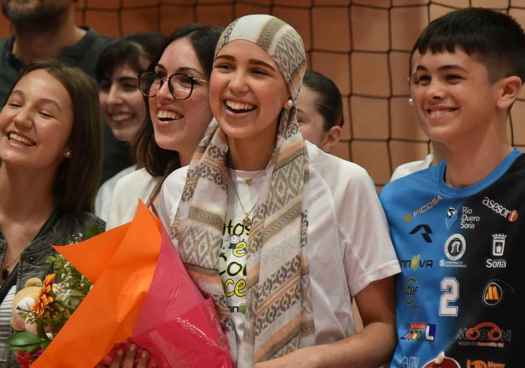 El voleibol soriano, un sólo equipo para apoyar a Vera