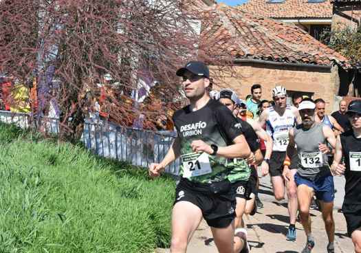 Jordán Lázaro y Yolanda Martín, ganadores de VIII "Subida al Palillo", en Golmayo