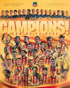 Sant Andreu, tercer equipo que consigue ascenso a Primera RFEF