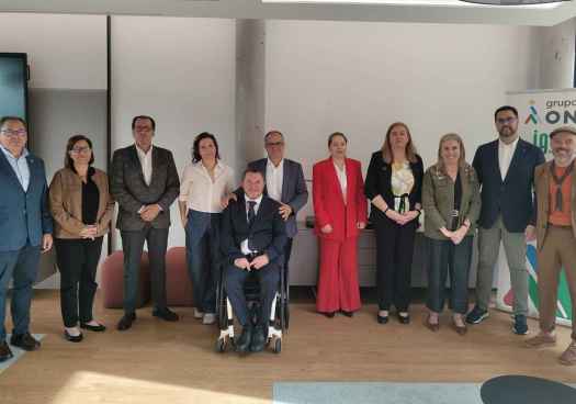 Galardonados con los premios solidraios del grupo social ONCE Castilla y León 2026 